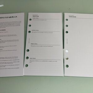 Cross Posted/No Longer Available  - Cloth and Paper Personal Planner Bundle